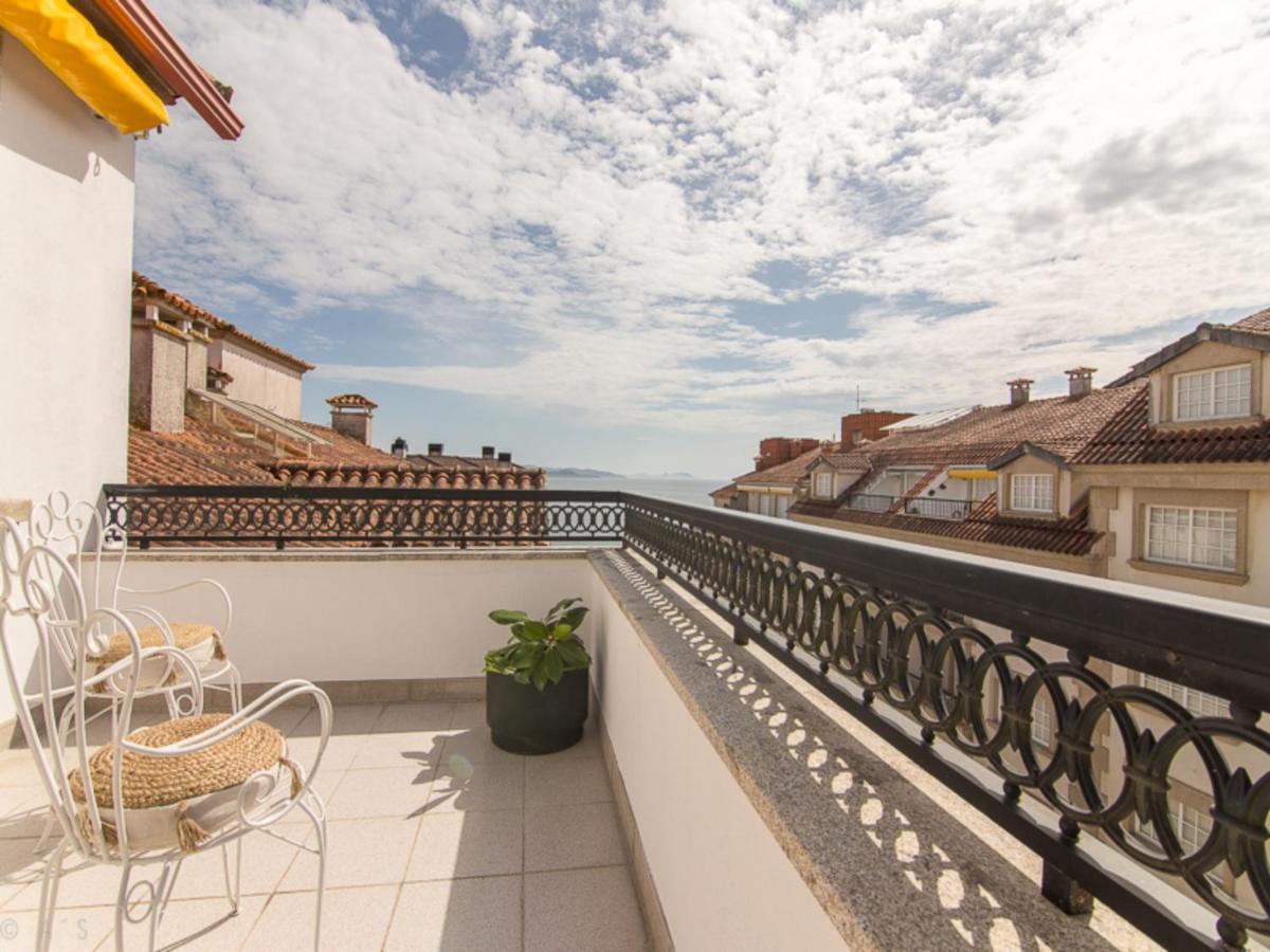 Апартаменты Desconectaengalicia Atico Vidal Rocha, Terraza Y Vistas Санхенхо Экстерьер фото